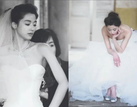 全智贤14年前未曝光的婚纱侧拍惊艳全网,网友直呼美得不可方物 第3张 全智贤14年前未曝光的婚纱侧拍惊艳全网,网友直呼美得不可方物 第3张