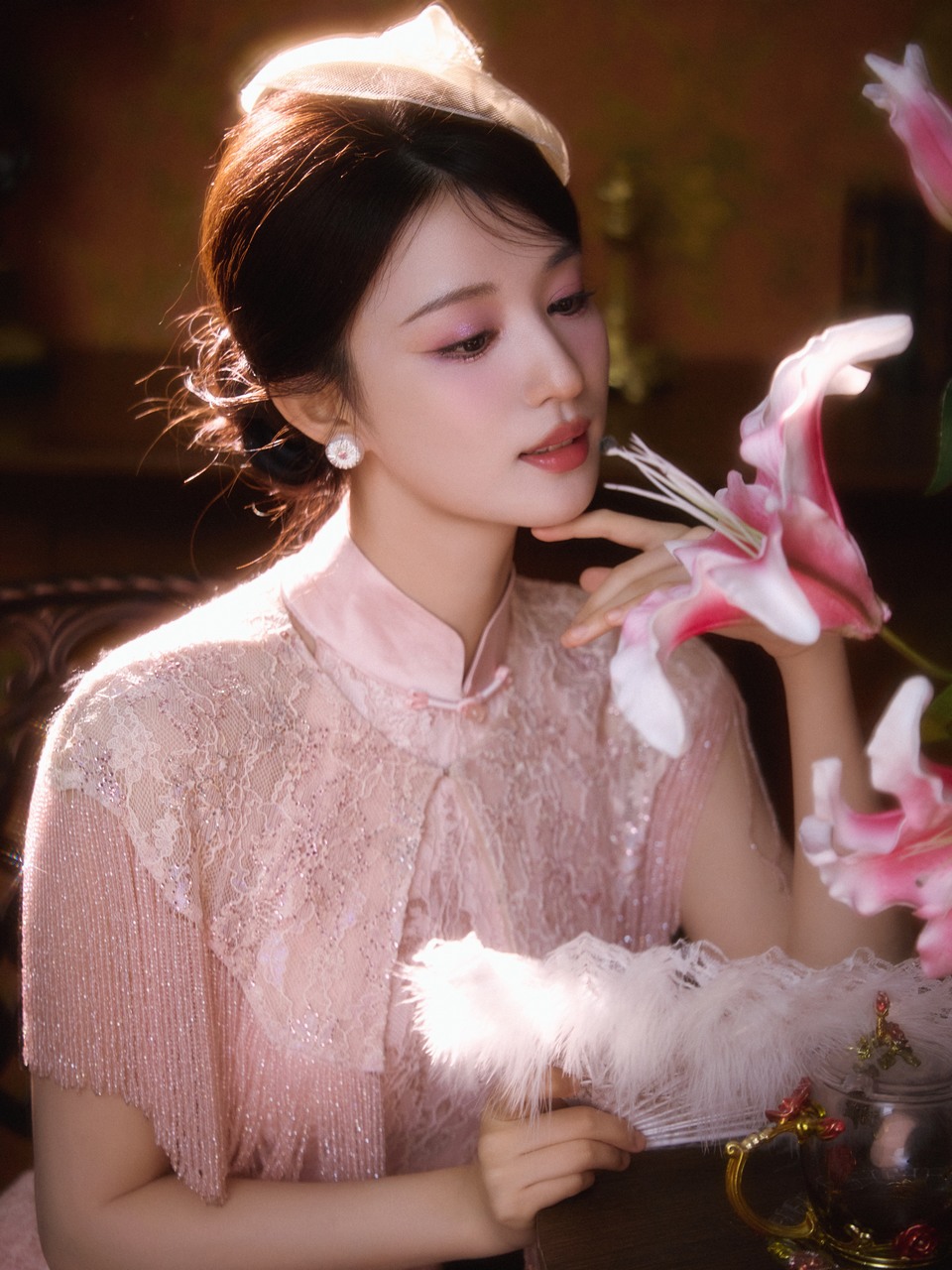 王楚然如诗如画素兰知意 眉眼颦蹙间东方柔骨  第4张