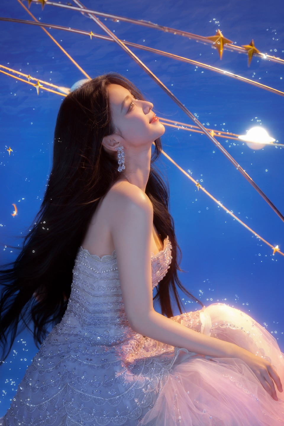 王楚然星辉落成海洋 爱意总有回响星河予你