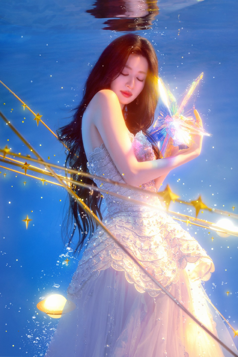 王楚然星辉落成海洋 爱意总有回响星河予你